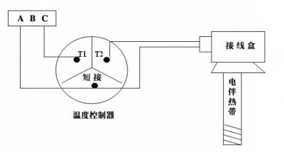 <b>380V電伴熱帶接線圖</b>